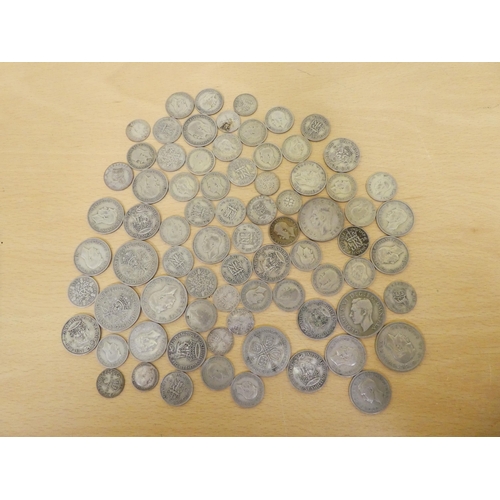 138 - Pre 1947 British coinage  (gross weight 1.1kg)