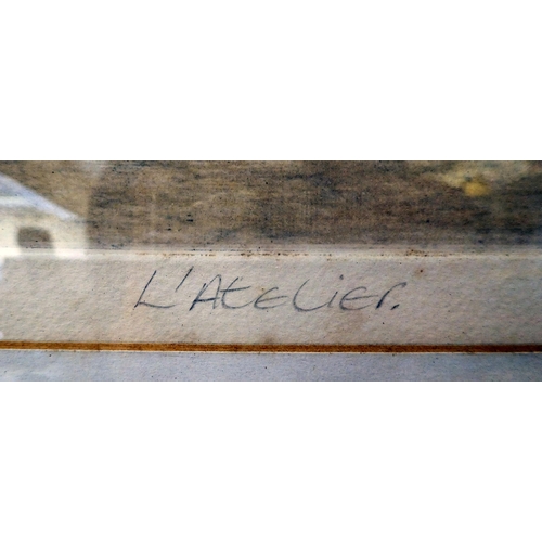 159 - After Peter Eastham - 'L'Atelier'  Limited Edition 11/200 print  bears a pencil signature&... 