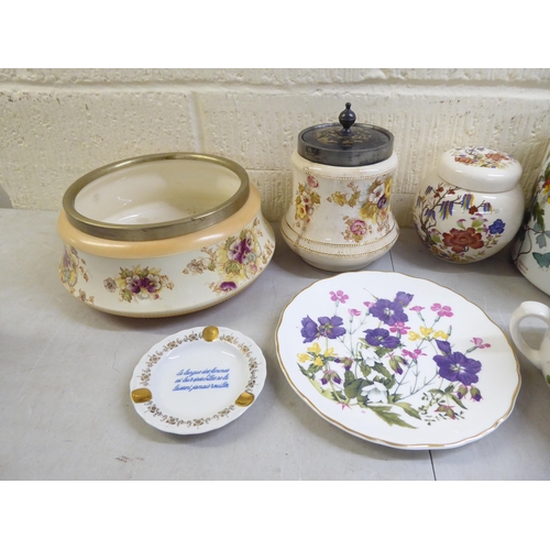 50 - Decorative Royal, Portmeirion and other ceramics: to include an Aynsley china photograph frame  4