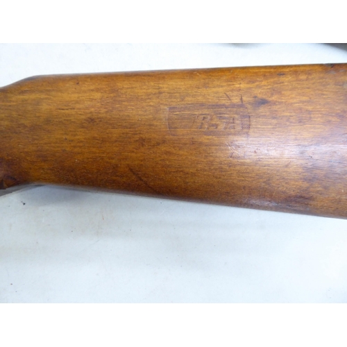 65 - A Diana Mod.35 1.77 calibre air rifle; and another 1.77 air rifle