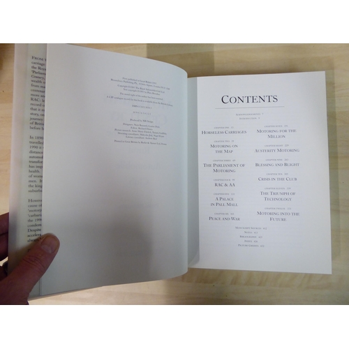 85 - Book: 'The Motoring Century, The Story of the Royal Automobile Club' by Piers Brendon, in one volume... 