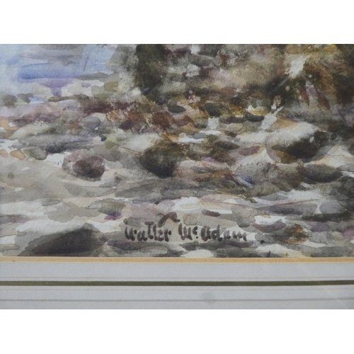 222 - Walter McAdam - 'Loch Affaric, Early Summer'  watercolour  bears a signature  15