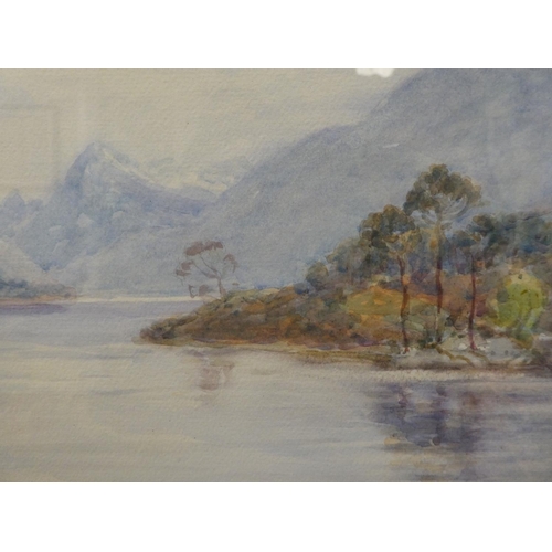 222 - Walter McAdam - 'Loch Affaric, Early Summer'  watercolour  bears a signature  15