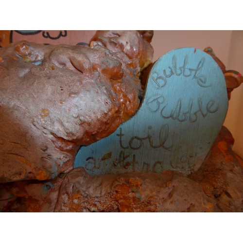 251 - A mixed media sculpture resembling Grayson Perry 'His Alter Ego - Claire'  14