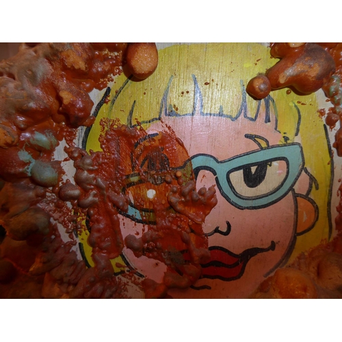 251 - A mixed media sculpture resembling Grayson Perry 'His Alter Ego - Claire'  14