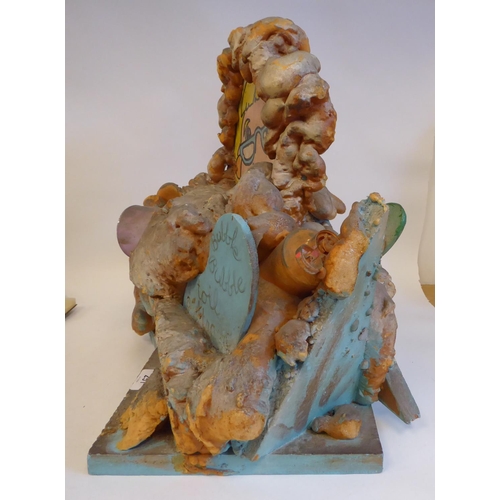 251 - A mixed media sculpture resembling Grayson Perry 'His Alter Ego - Claire'  14