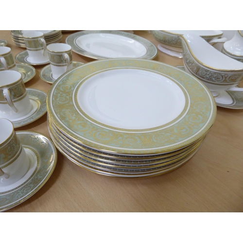 102 - Royal Doulton bone china English Renaissance pattern tableware