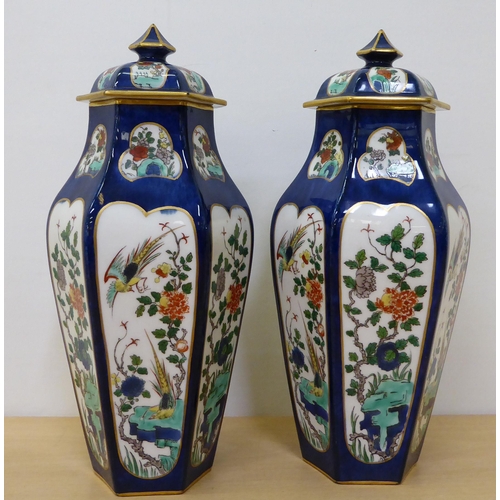 178 - A pair of Royal Doulton Slater's patent stoneware vases  10