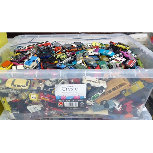 272 - Uncollated diecast model vehicles, mainly Matchbox sports cars