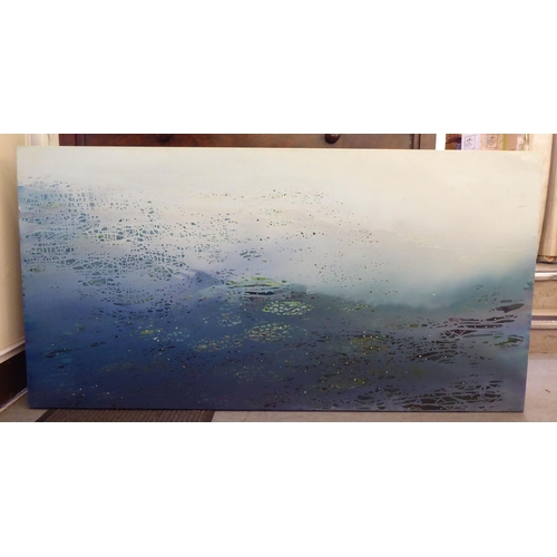 312 - Luke Eyres - 'Aquaterra 2012'  oil on canvas  bears a signature verso  37