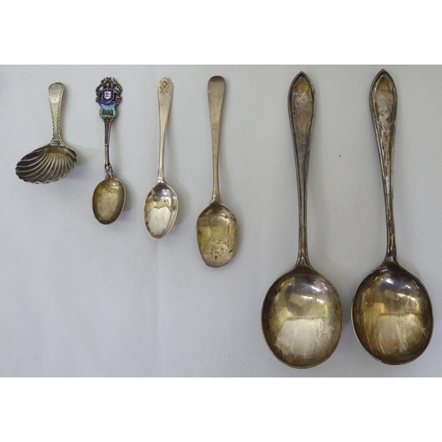 335 - Small silver items, flatware and collectables  mixed marks