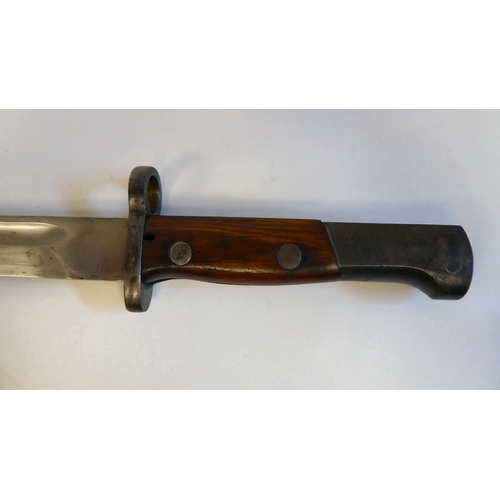 71 - A Great War bayonet, the blade 15