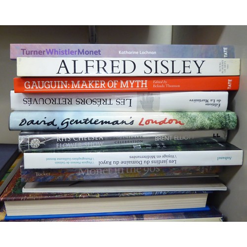 132 - Books, art reference: to include 'Alfred Sisley'