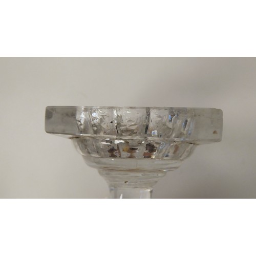 75 - An early 20thC rummer, the glass engraved with initials and various Masonic devices