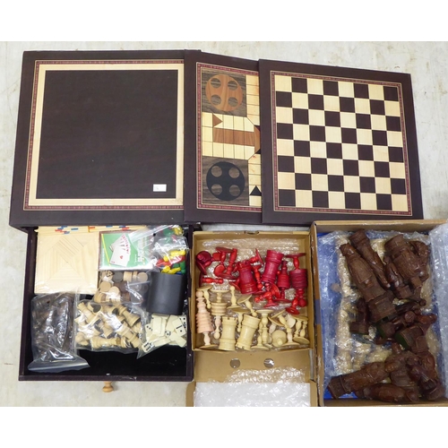 114 - Chess sets: to include a Chinese resin example