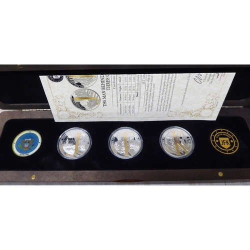 115 - Uncollated proof coins: to include The Famous Coin Collection