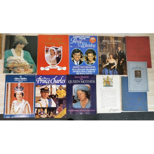 14 - A mixed lot: to include Royal Commemorative printed ephemera