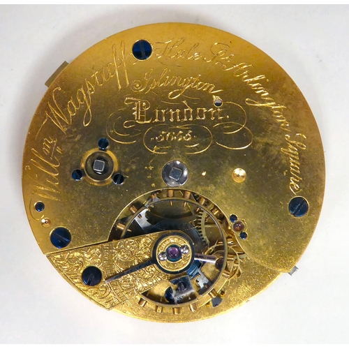 149 - A 9ct gold fully cased pocket watch, faced by a Roman dial with subsidiary seconds  boxed