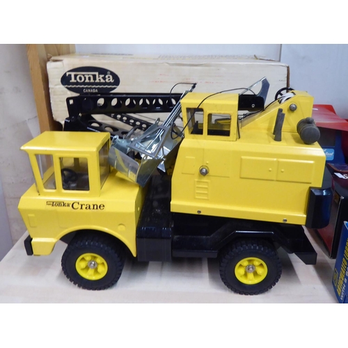 16 - Toys and games: to include a Tonka mobile crane  boxed