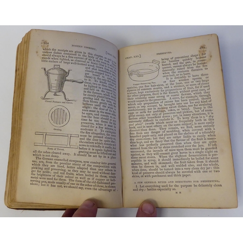 169 - Book: 'Modern Cookery in All It's Branches' by Eliza Acton, Second Edition  dated 1845