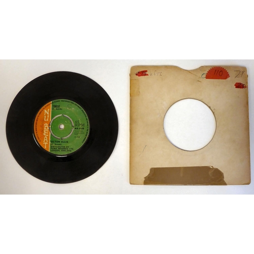 189 - A 45rpm single by Alton Ellis 'Tonight', in a card sleeve