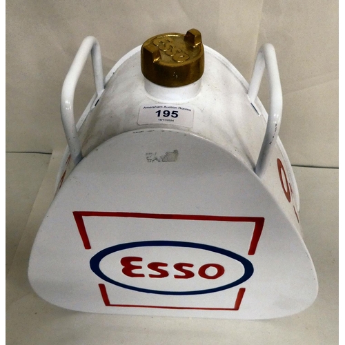 195 - A Jerry can, branded for Esso Oil