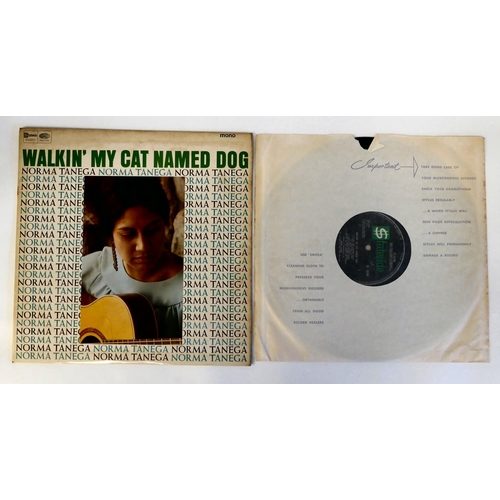 201 - Norma Tanega 'Walkin my Cat named Dog' Mono 33.3rpm vinyl album