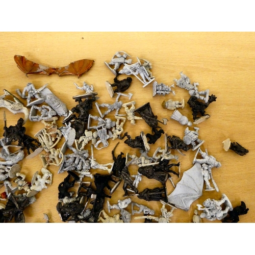 232 - Approx 150 cast metal Ral Partha and other dungeons and dragons fantasy figures  loose and unboxed