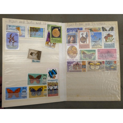 27 - Uncollated, mainly used, British postage stamps and First Day covers  various themes; and sever... 