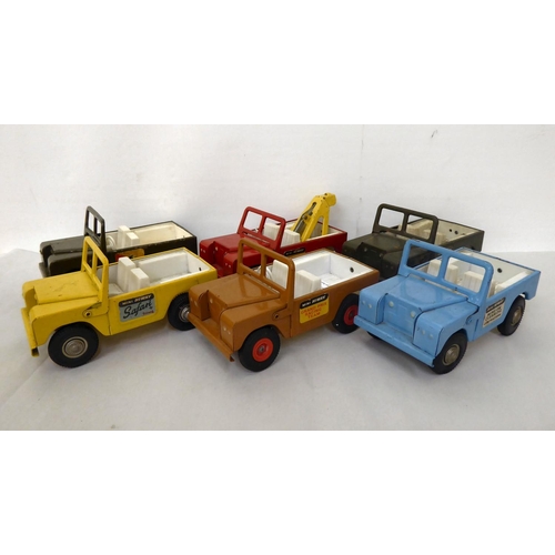 297 - Six unboxed Triang diecast model trucks