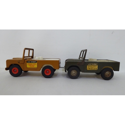 297 - Six unboxed Triang diecast model trucks