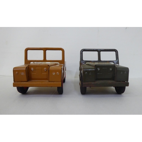 297 - Six unboxed Triang diecast model trucks