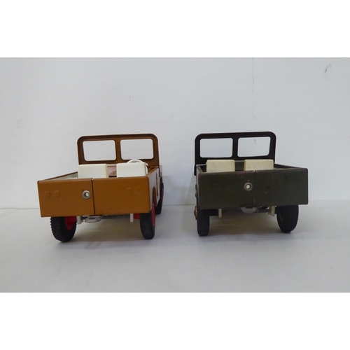 297 - Six unboxed Triang diecast model trucks