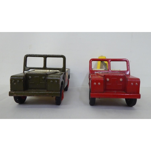 297 - Six unboxed Triang diecast model trucks