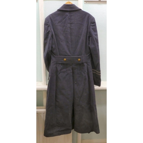 4 - An East German Air Force Great Coat, approx. size large or 42/44 regular(Please Note: this lot is su... 