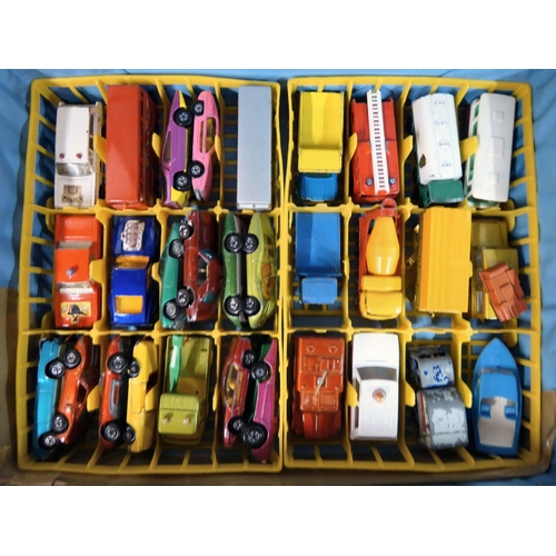 64 - Diecast model vehicles: to include a Matchbox K-30 Unimog and Compressor  boxed