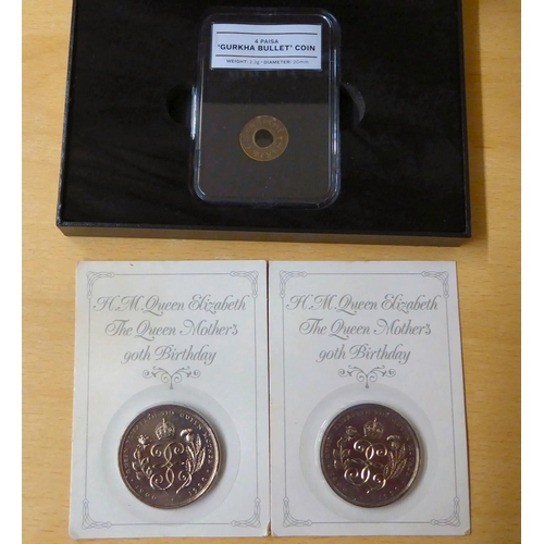 95 - Uncollated proof coins: to include the Twelve Days of Christmas Ten Pence Collection  boxed