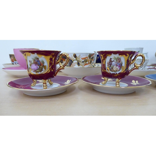 129 - Ceramics: to include a Spode china Imari style, decorated cup and saucer 