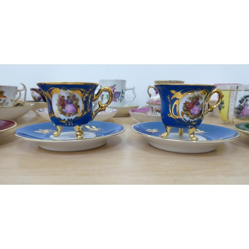 129 - Ceramics: to include a Spode china Imari style, decorated cup and saucer 