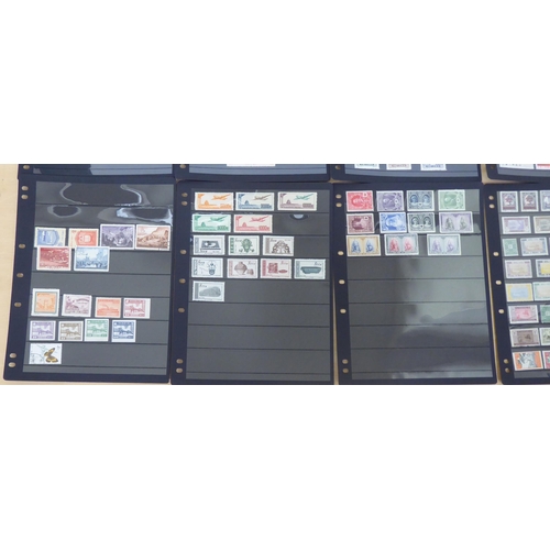 153 - A selection of unused, Chinese postage stamps