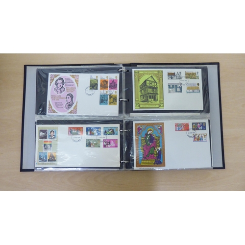 171 - Album collections of postage stamps: to include Basutoland, United States of America and Germany