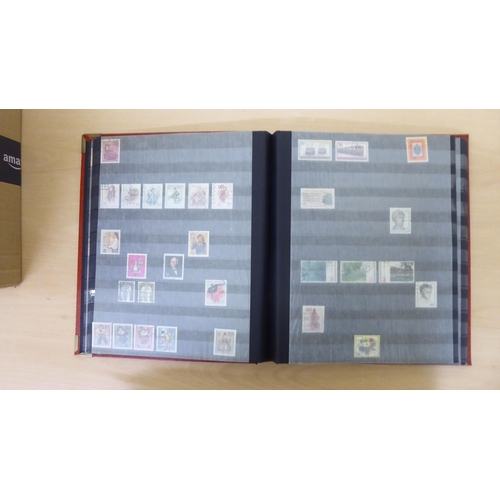 171 - Album collections of postage stamps: to include Basutoland, United States of America and Germany