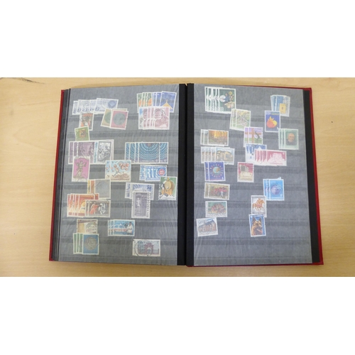 172 - Album collections of postage stamps: to include Equatorial France, Egypt and Canada