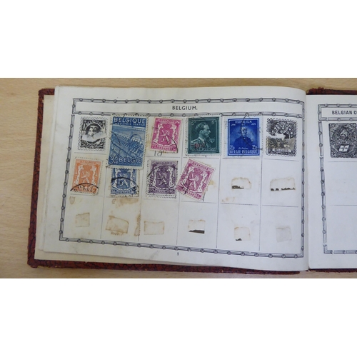 172 - Album collections of postage stamps: to include Equatorial France, Egypt and Canada