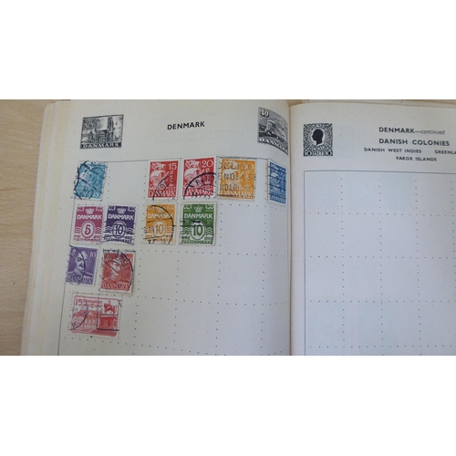 172 - Album collections of postage stamps: to include Equatorial France, Egypt and Canada