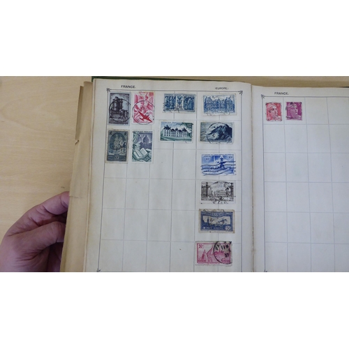 172 - Album collections of postage stamps: to include Equatorial France, Egypt and Canada