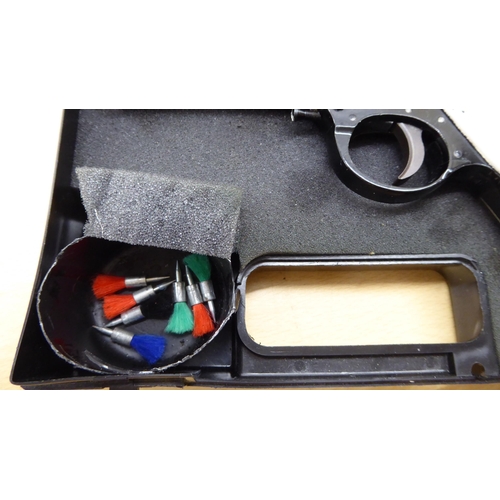 214 - A Webley & Scott Ltd Premier Mk.II air pistol  cased