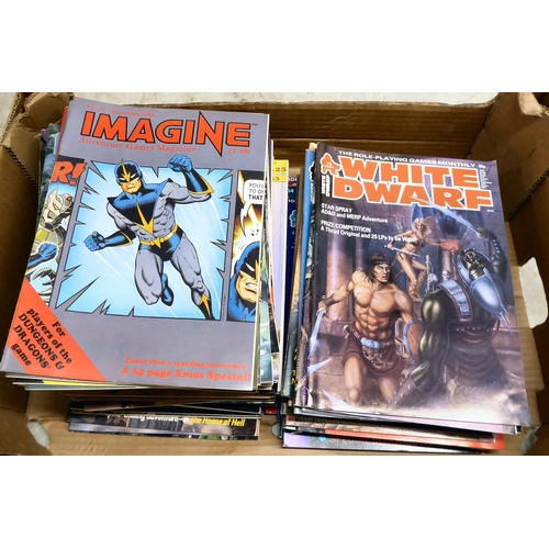 224 - Approximately eighty-five circa 1970/80s uncollated Wargaming and Role Playing Games magazines: to i... 