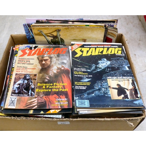 227 - Approximately eighty-five circa 1970/80s uncollated Sci-Fi and Fantasy comics: to include 'The Savag... 