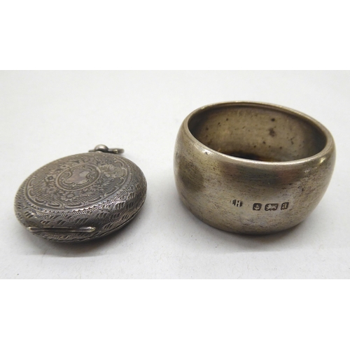 258 - Silver items: to include teaspoons; and miniature items  mixed marks 